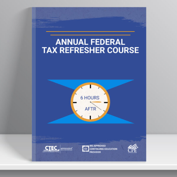 Annual Federal Tax Refresher eBook